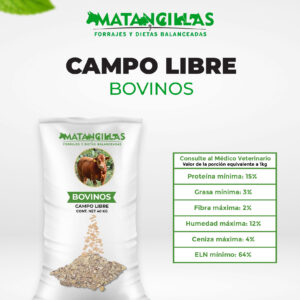 Campo libre Bovino (Costal 40kg)
