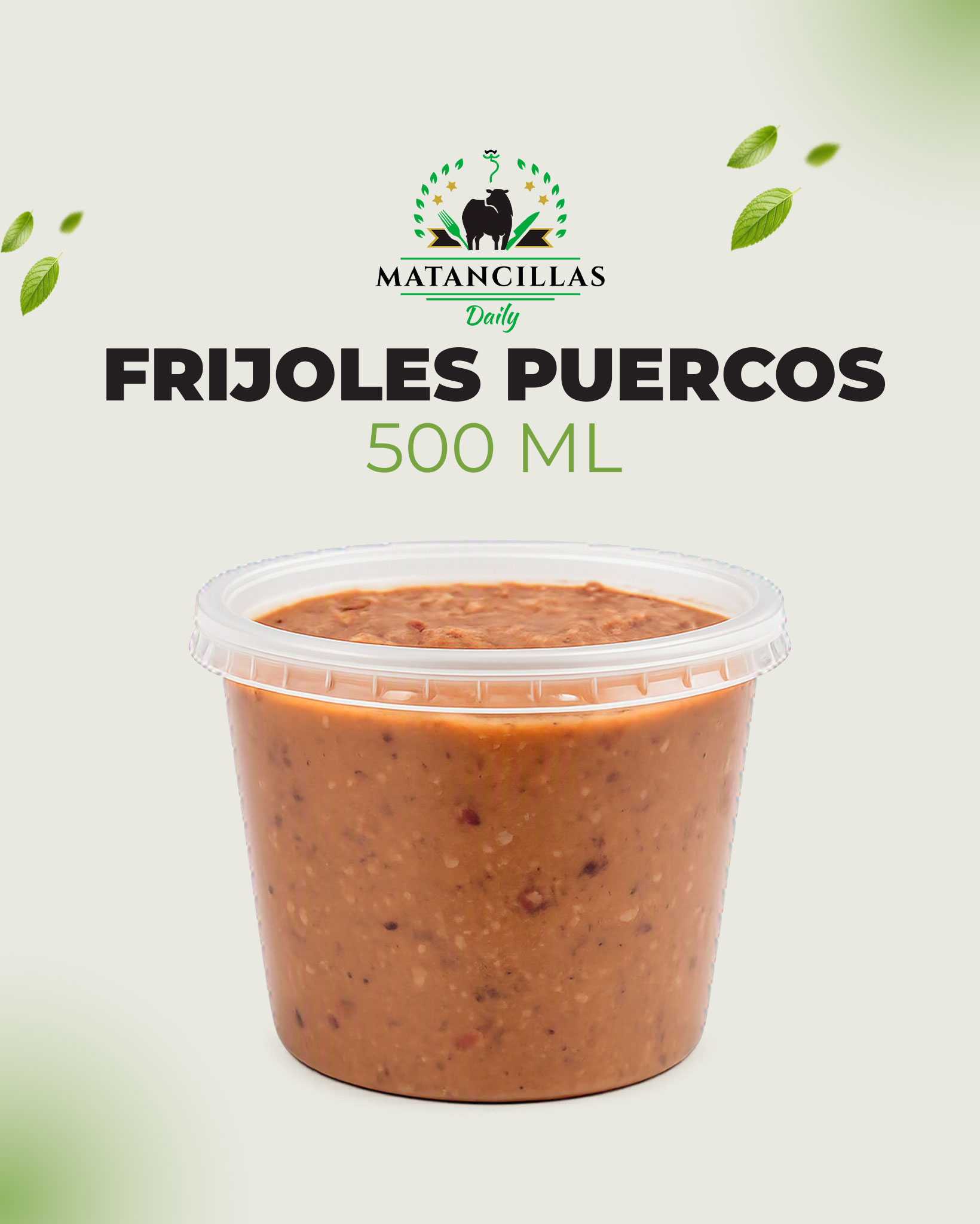 Frijoles Puercos 500ml