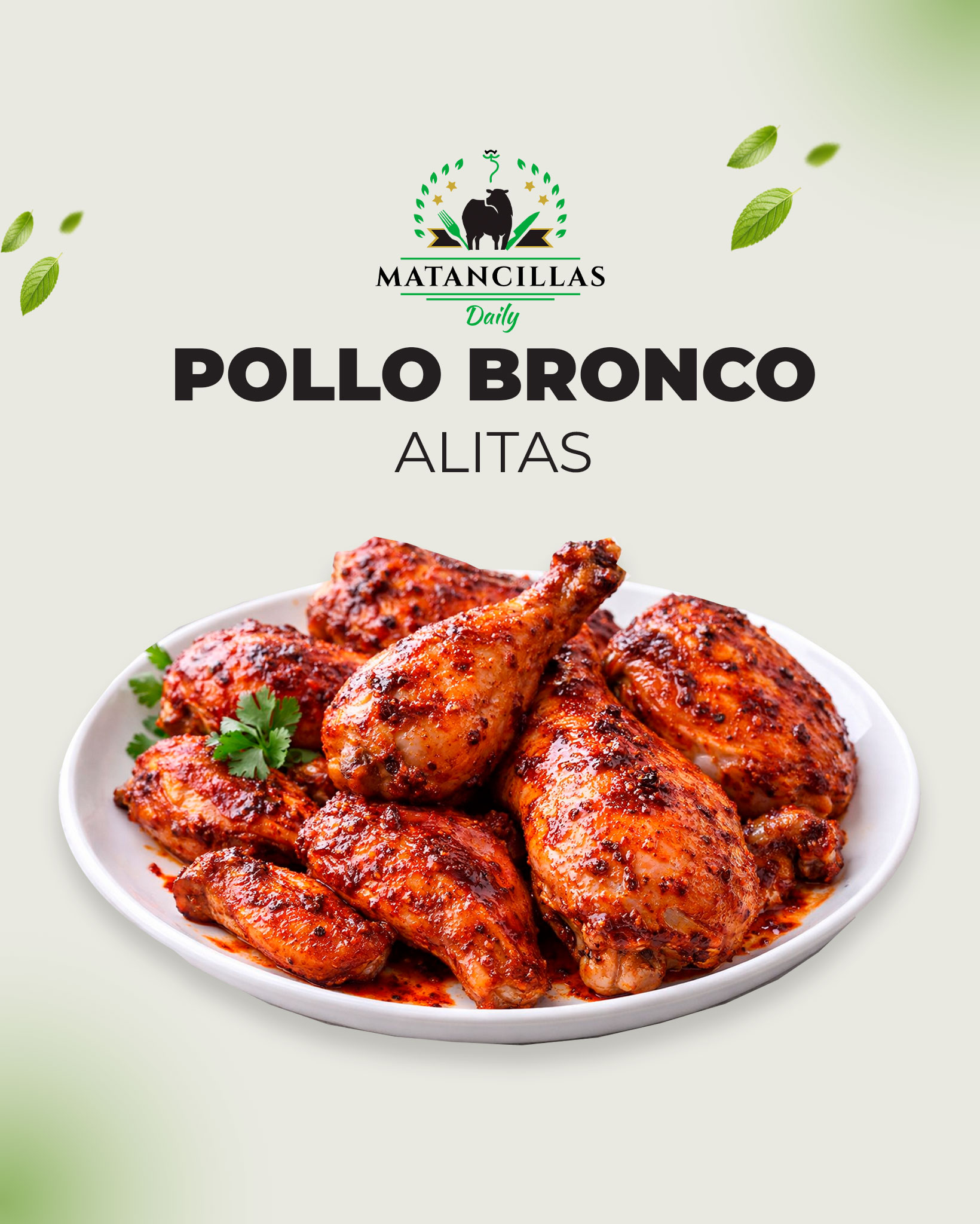 Pollo Bronco (Alitas)