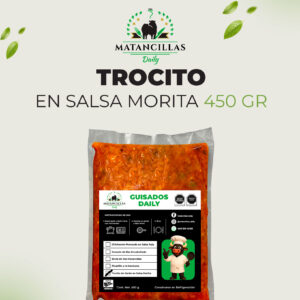 Trocito de Cerdo en Salsa Morita 450gr