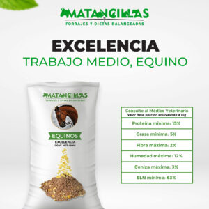 Excelencia Trabajo Medio Equino (Costal 40kg)